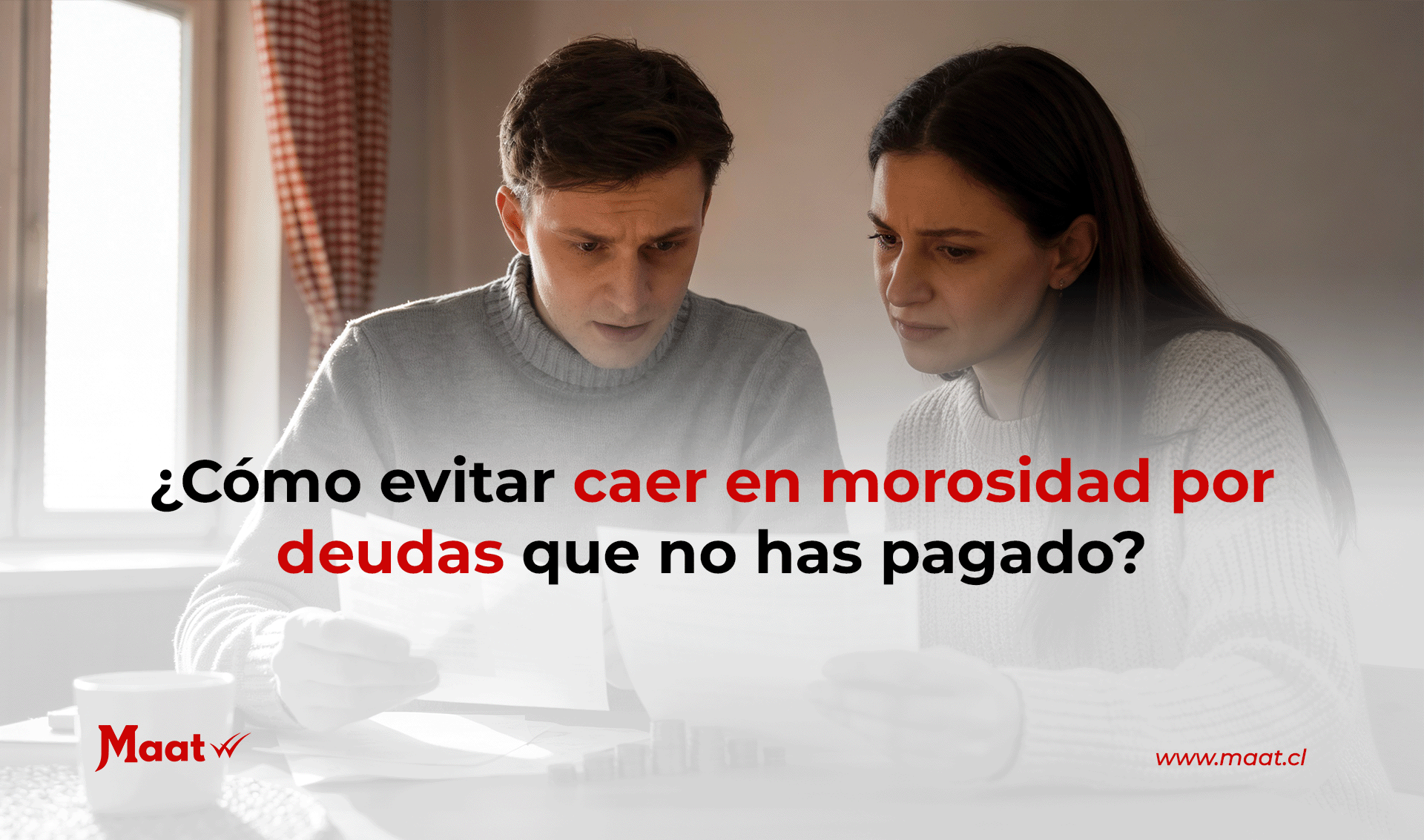 Cómo evitar caer en morosidad por deudas con planificación y control financiero. DICOM. Maat