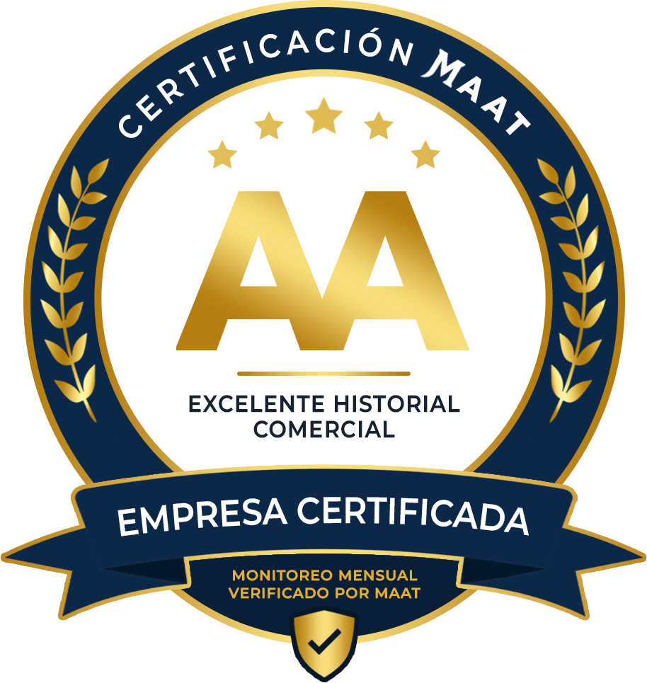 Insignia Certificación Maat AA